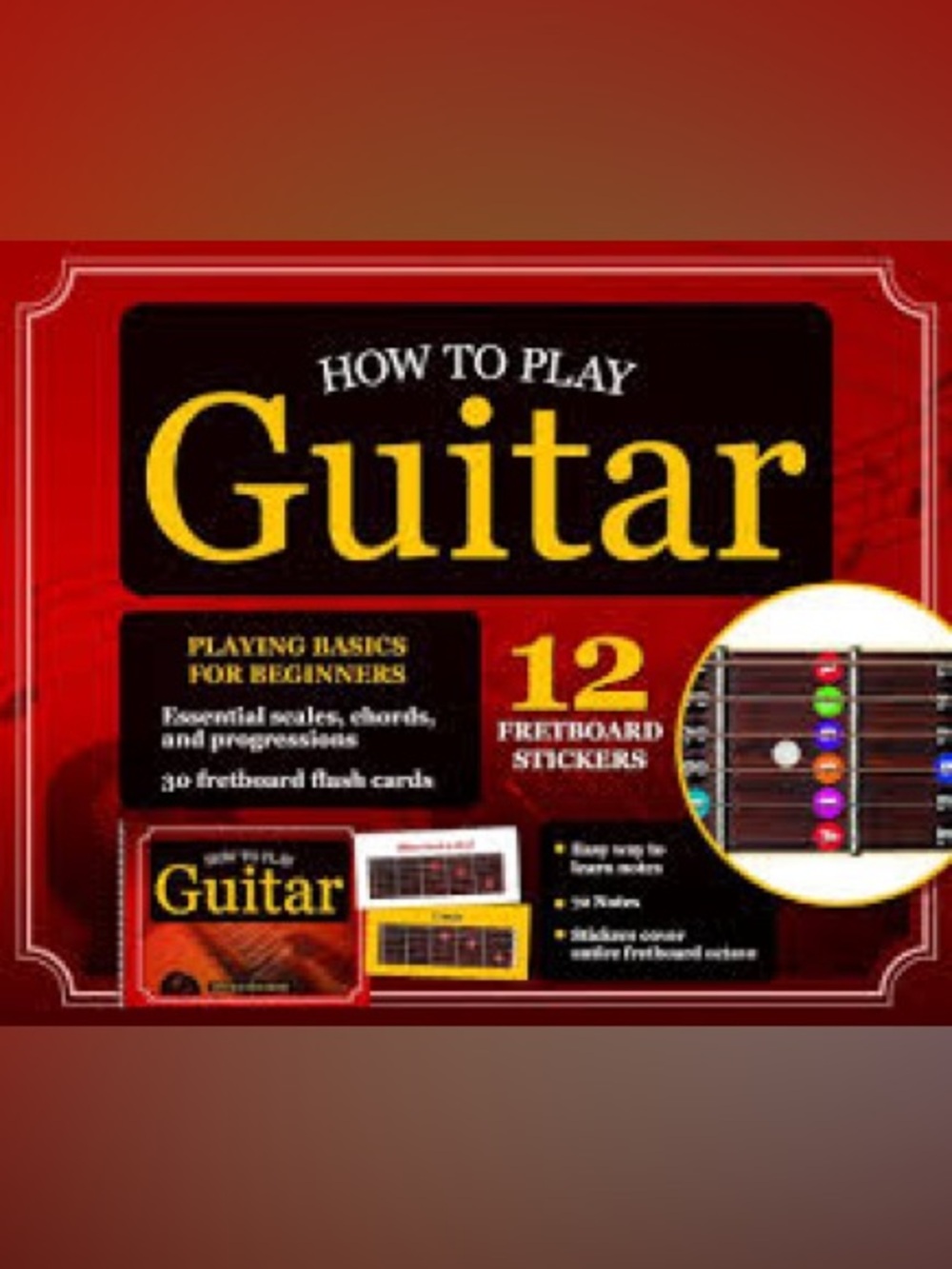 How to Play Guitar Box Kit